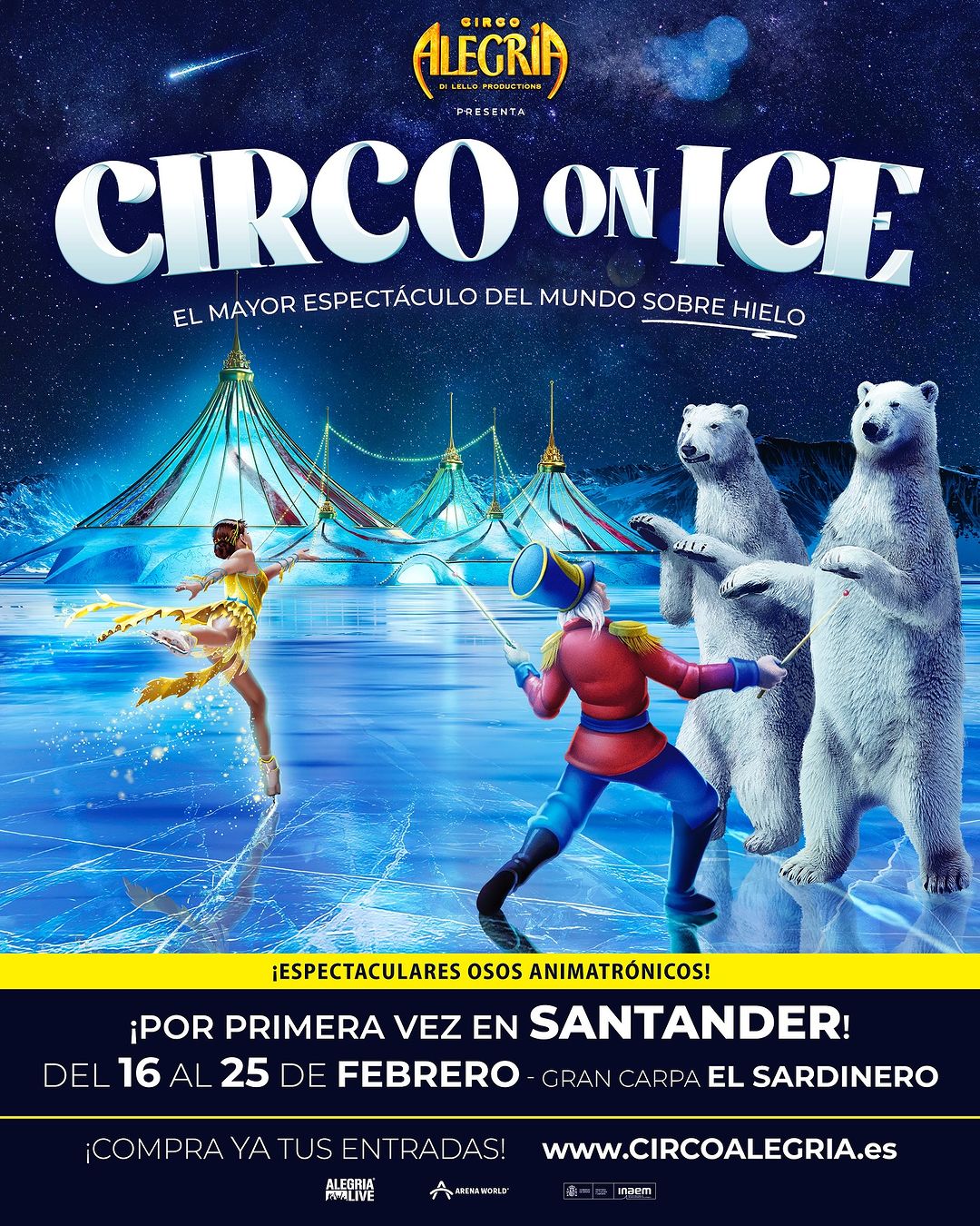 Circo Alegría On Ice 2024 – Santander