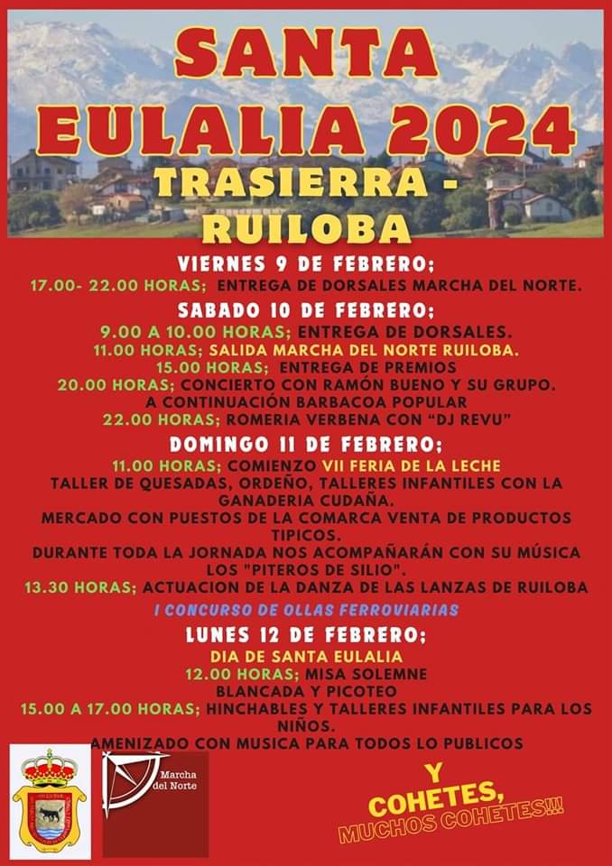 Santa Eulalia  Trasierra – Ruiloba 2024
