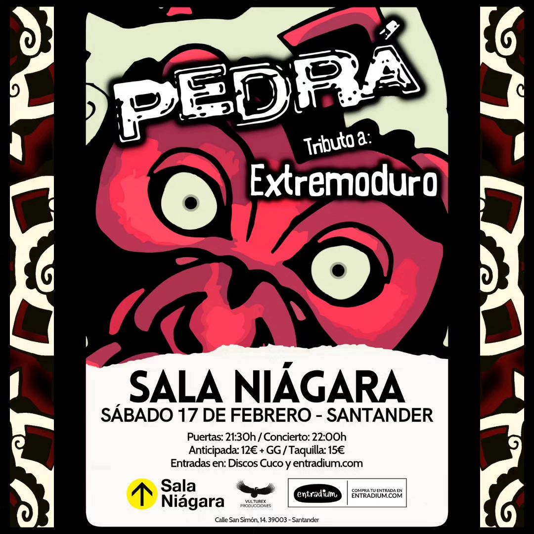 Pedrá Tributo a Extremoduro – 17 Febrero