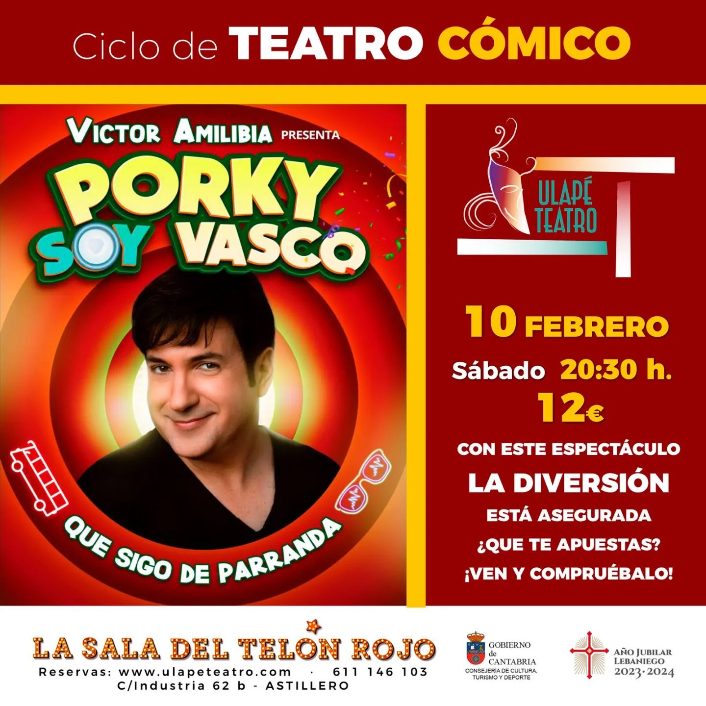 Victor Amilibia presnta Porky soy Vasco – 10 Febrero