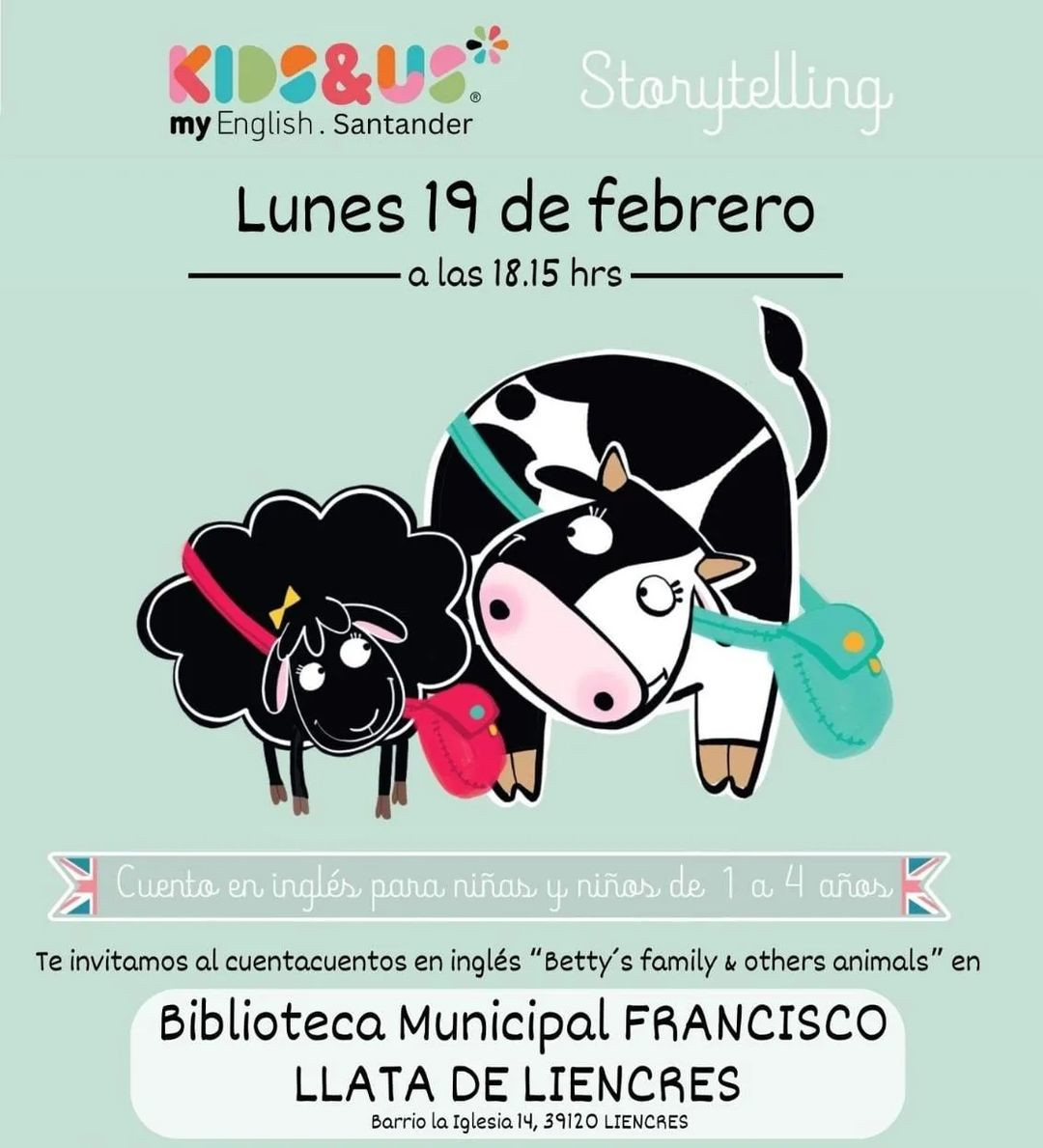 Cuentos en Inglés para niños y niñas de 1 a 4 años