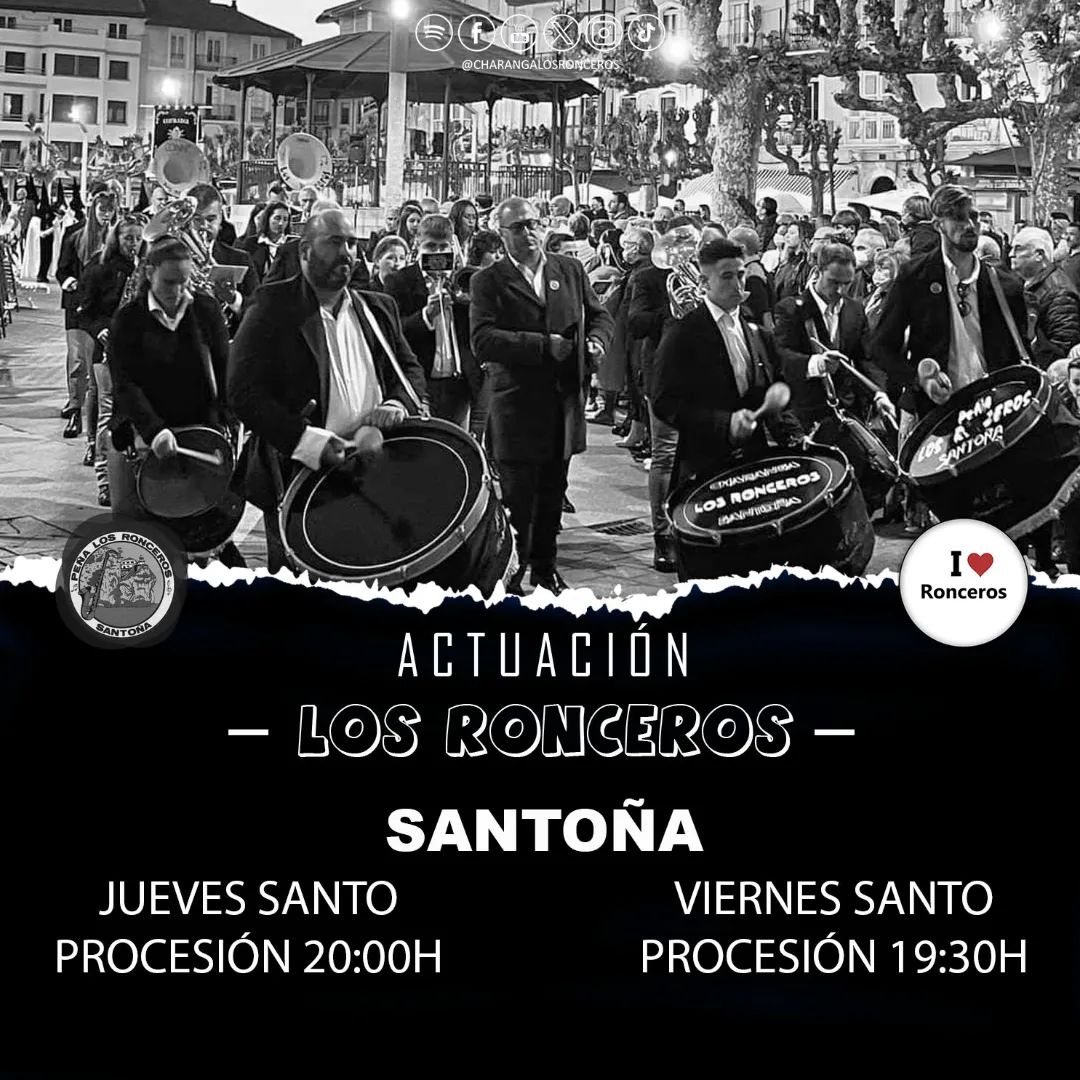 Actuación los Ronceros Semana Santa 2024