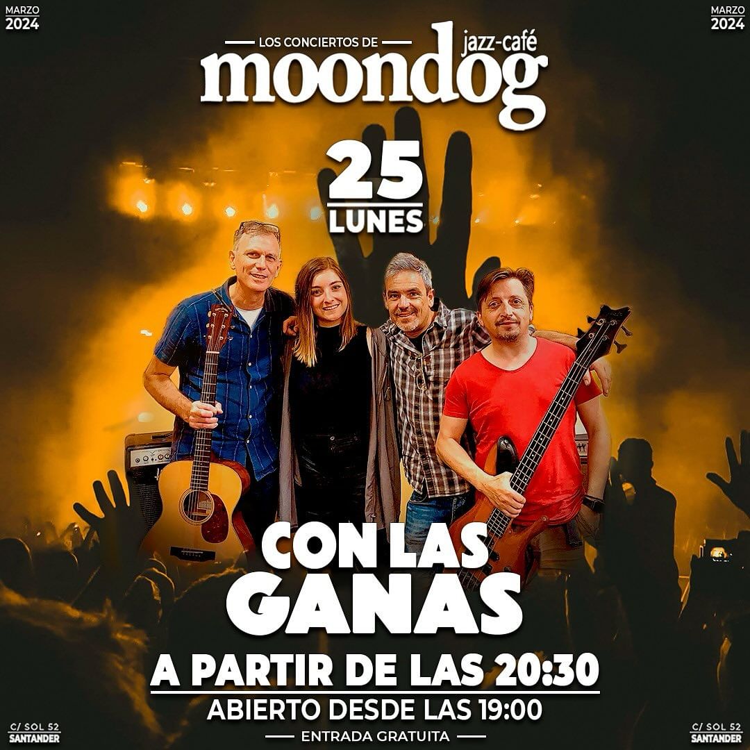 Concierto – Con las Ganas – 25 Marzo