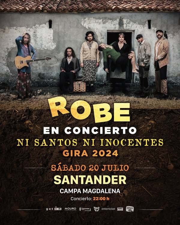 Concierto Robe Santander 2024
