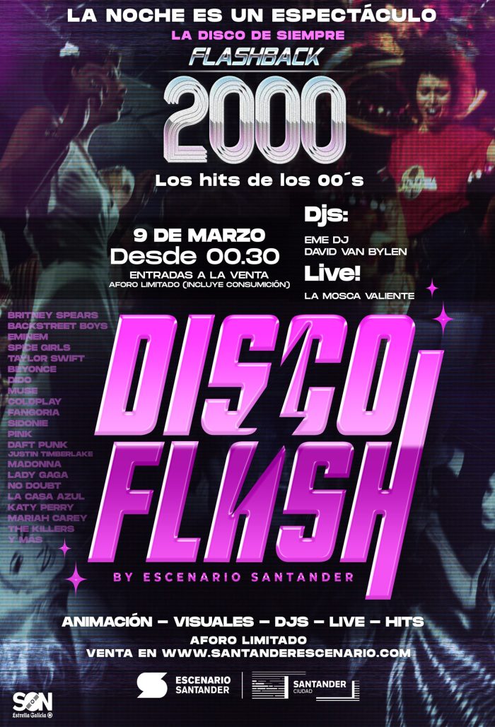 Disco Flash 2000 – 9 Marzo