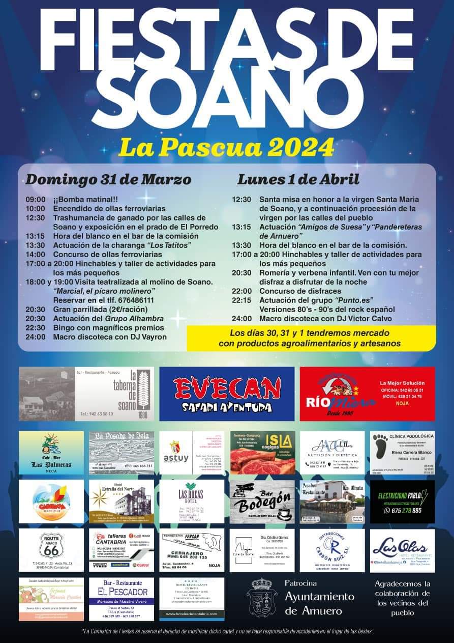 Fiestas de Soano – La Pascua 2024