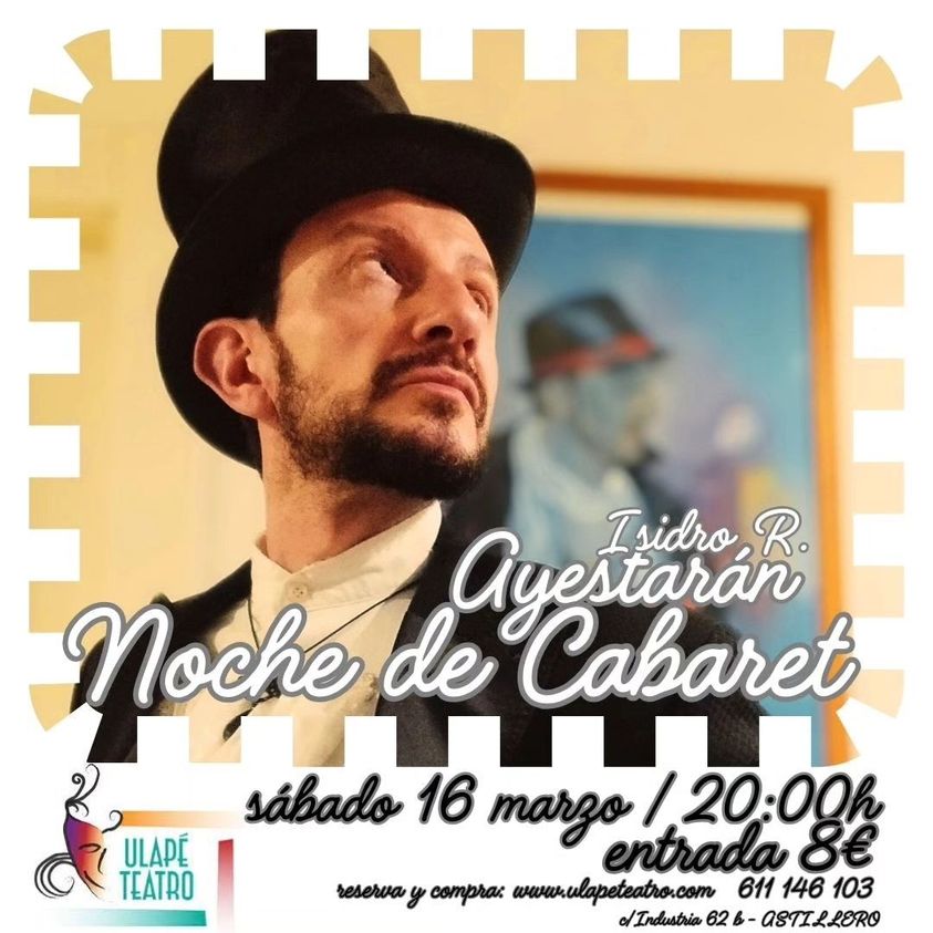 Noche de Cabaret – 16 Marzo