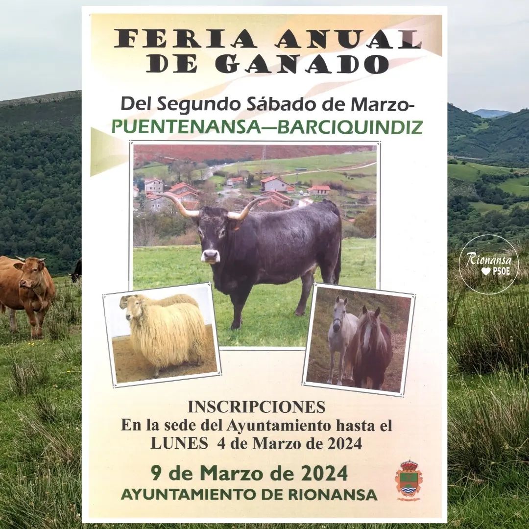 Feria Anual de Ganado Rionansa 2024