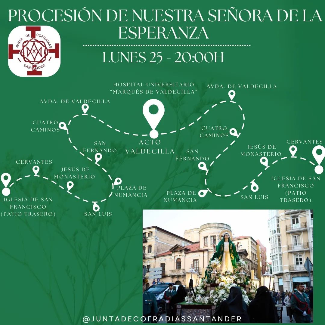 Procesión de Nuestra Señora de la Esperanza 2024