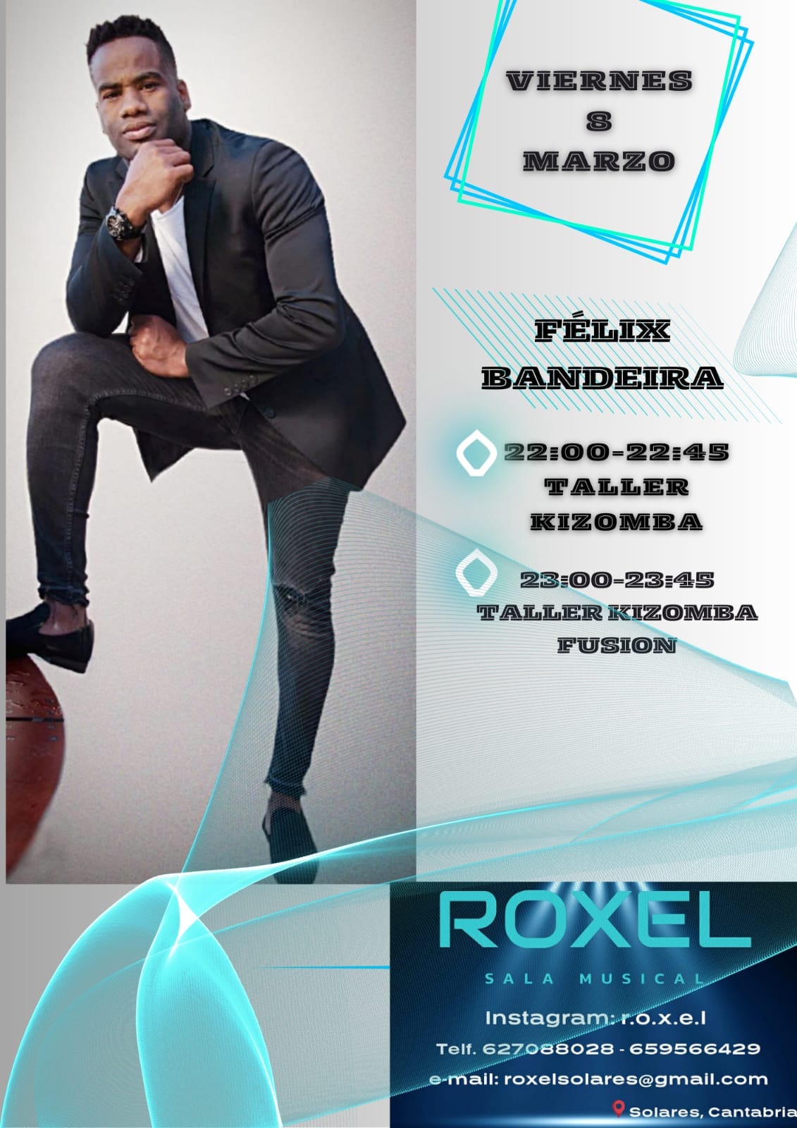 Taller Kizomba – Felix Bandeira  – 8 Marzo