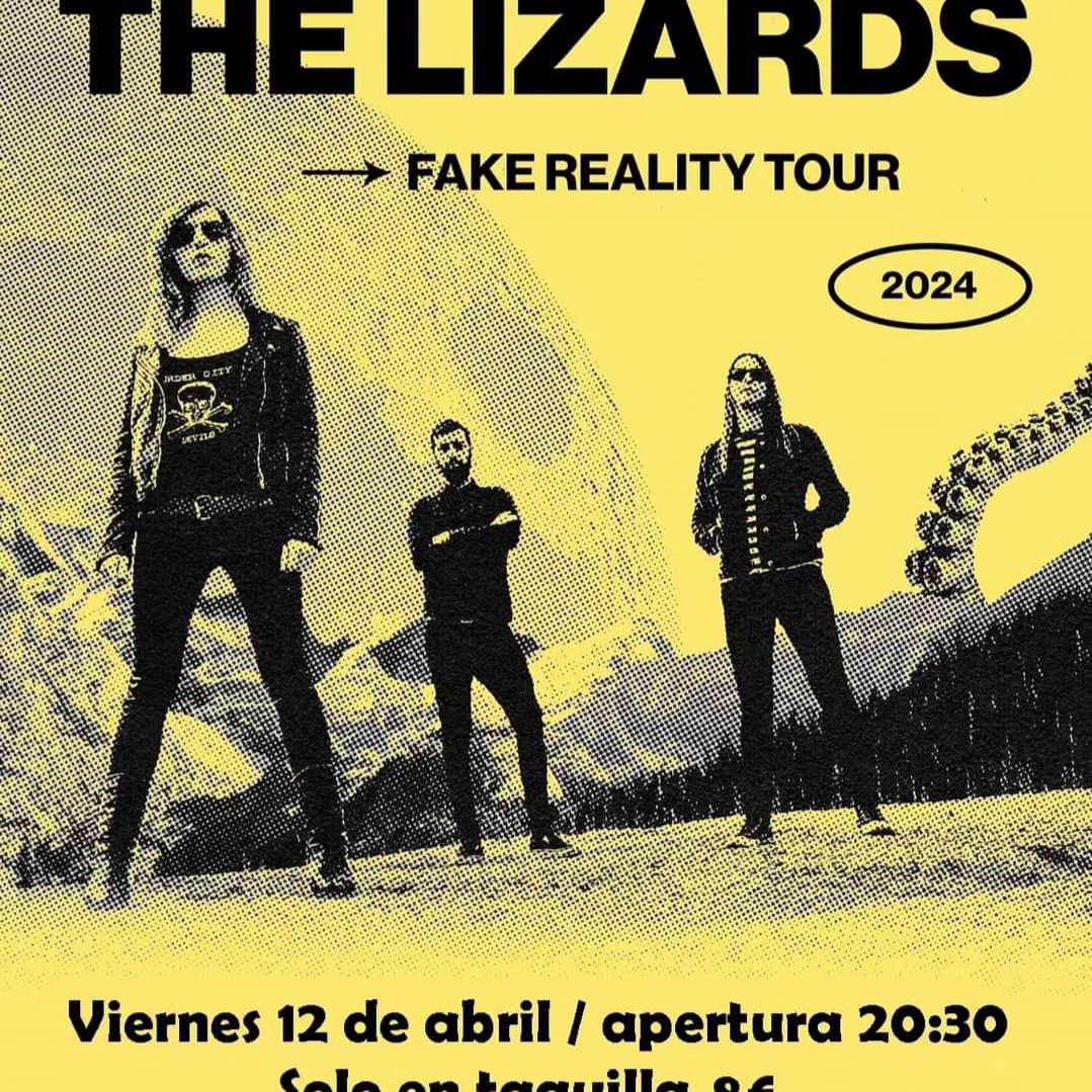 Concierto The Lizards – 12 Abril