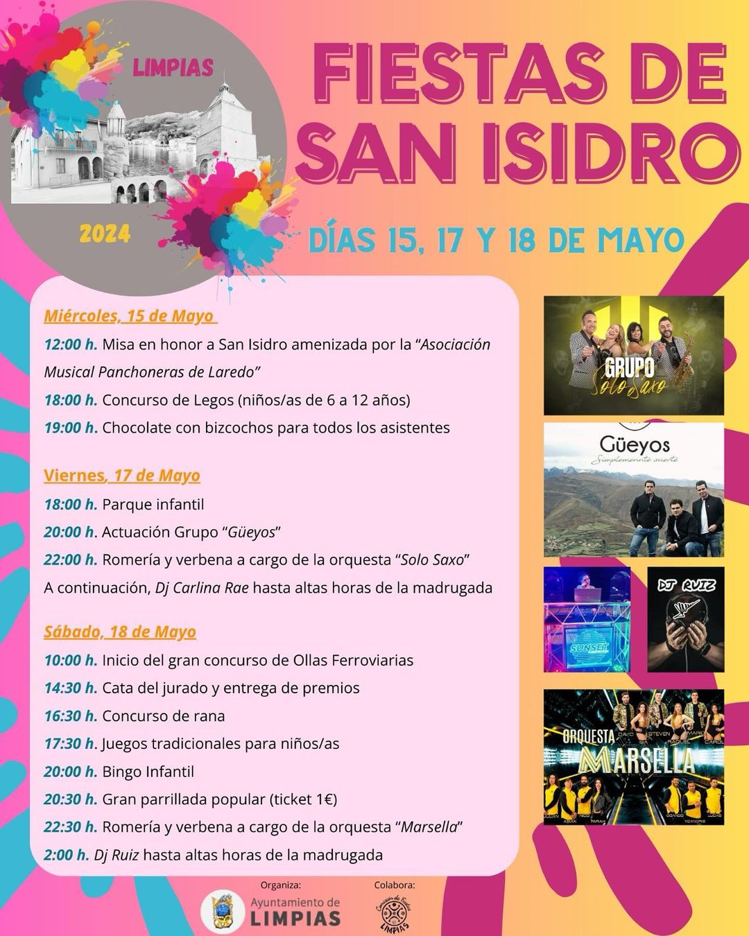 Fiestas de San Isidro Limpias 2024