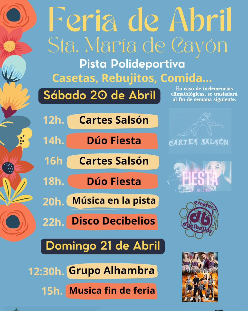 Feria de Abril Santa María de Cayón 2024