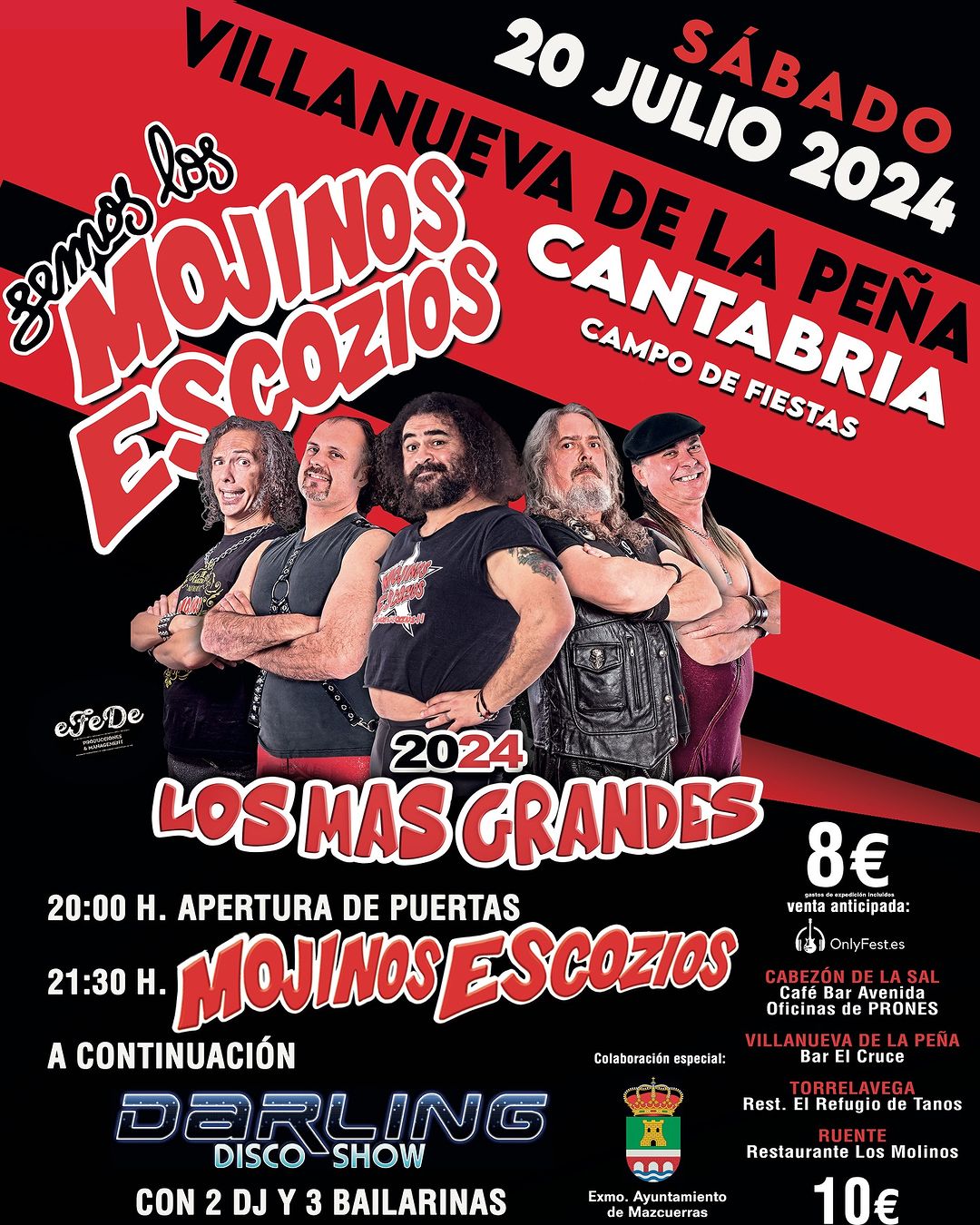 Concierto de Mojinos Escozíos – 20 Julio