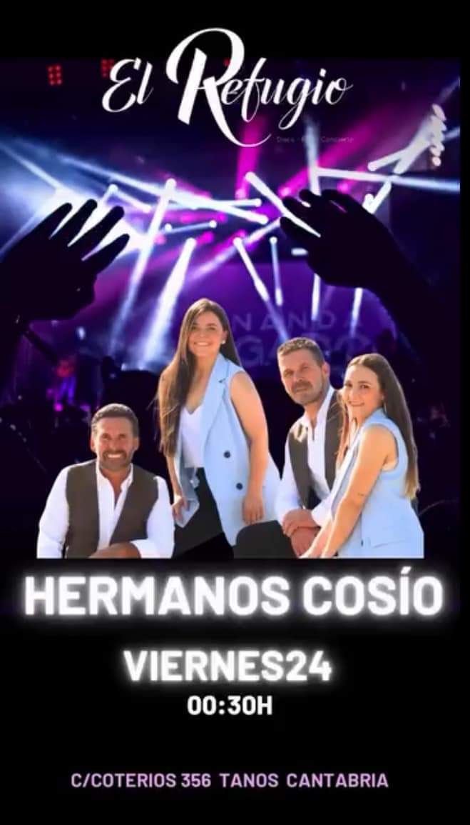 Concierto Hermanos Cosio – 24 Mayo