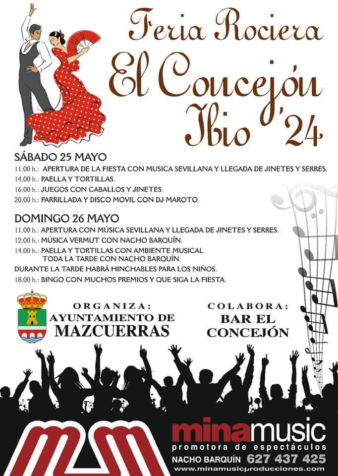 Feria rociera El Concejón Ibio 2024