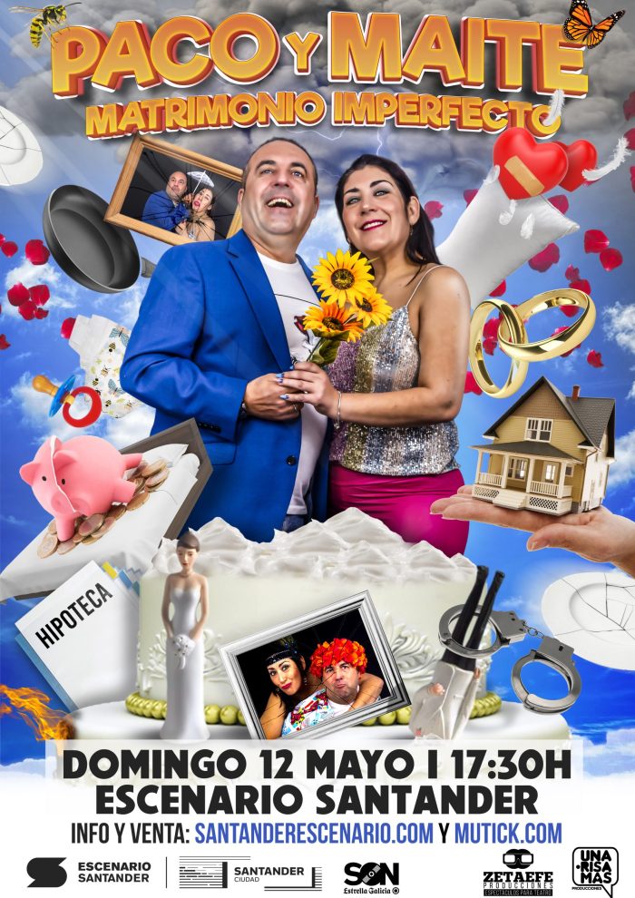 Paco y Maite presentan Matrimonio Imperfecto