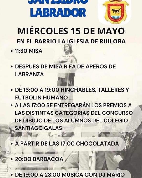 San Isidro Labrador Ruiloba 2024