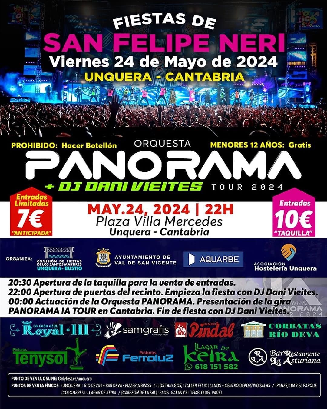 Fiestas de San Felipe Neri Unquera 2024