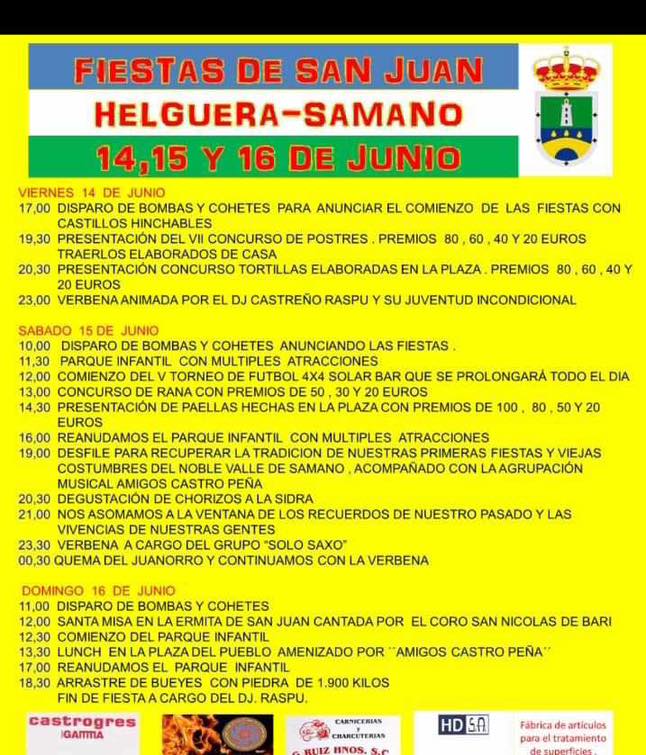 Fiestas de San Juan Helguera-Samano 2024
