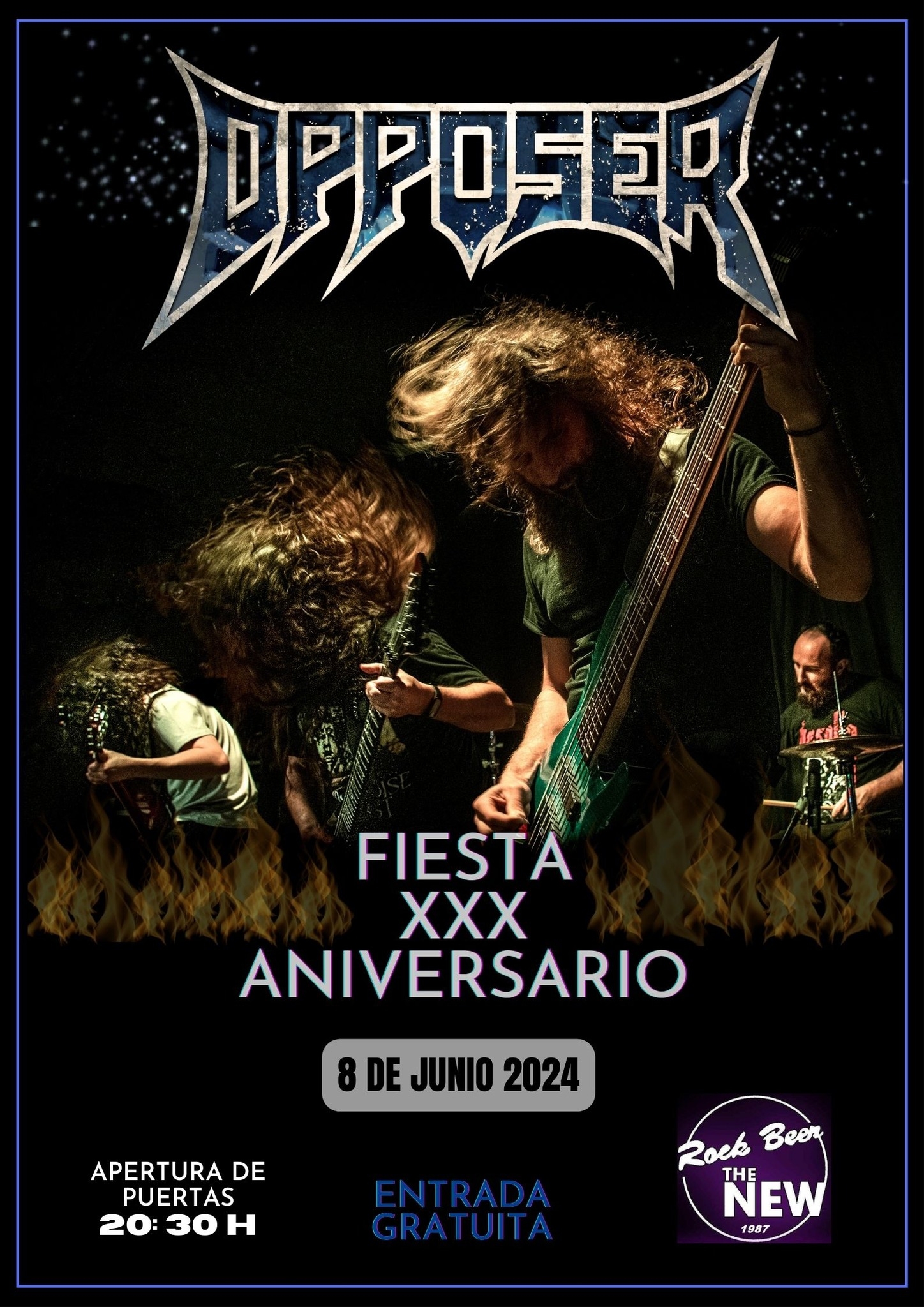Concierto Opposer – 8 Junio