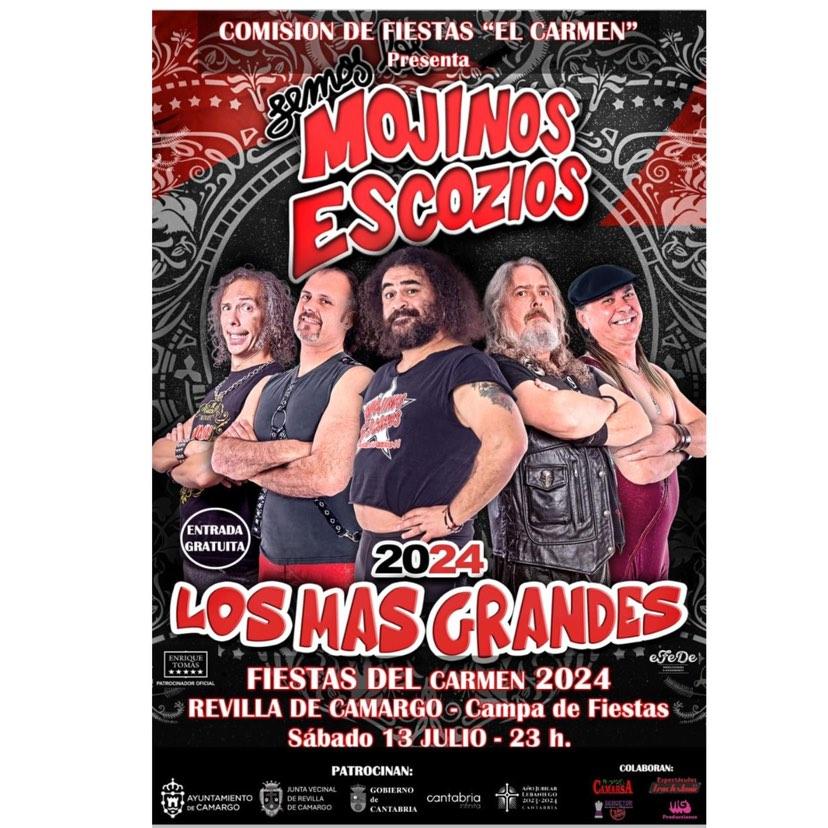 Concierto Mojinos Escozios- Fiestas del Carmen 2024