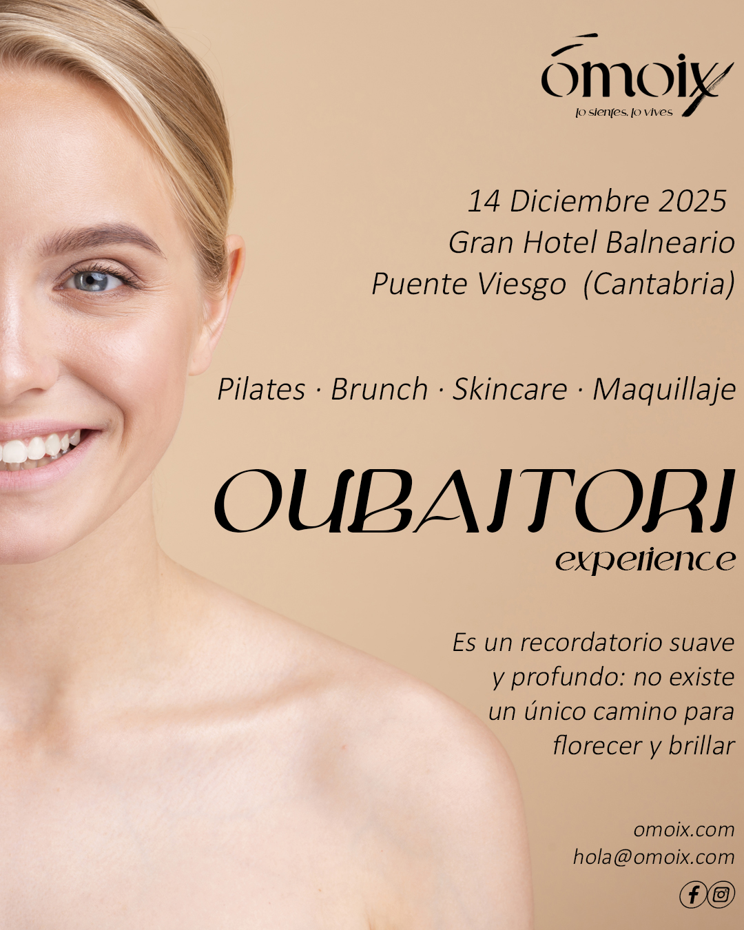 OUBAITORI Experience en Puente Viesgo – Bienestar, belleza y equilibrio