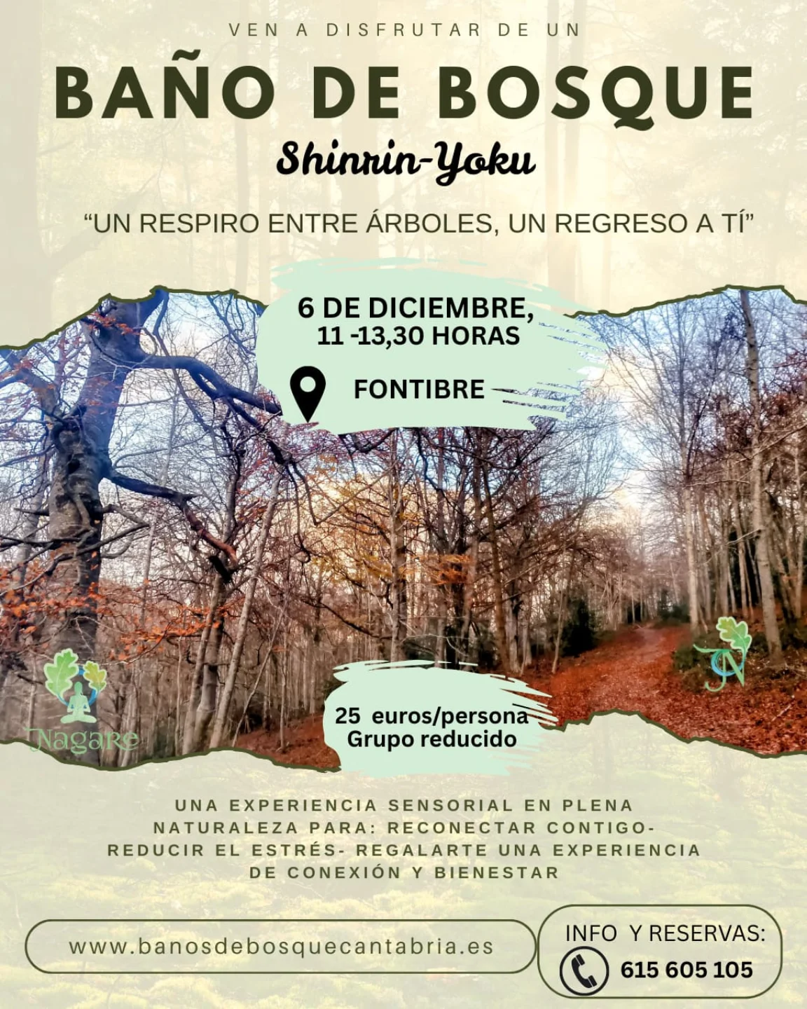 Baño de Bosque 6 de Diciembre