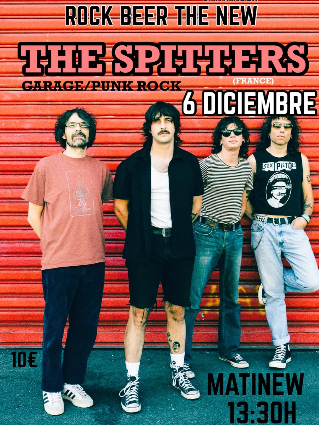 Concierto The Spitters Santander 2025
