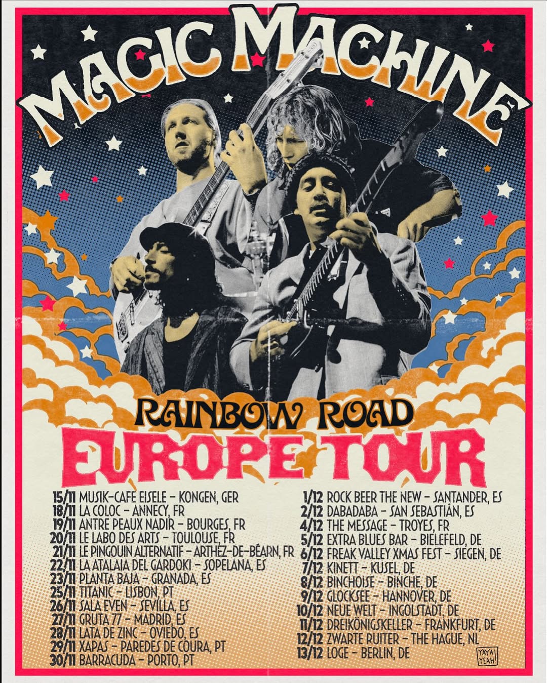 Concierto Magic Machine 1 Diciembre