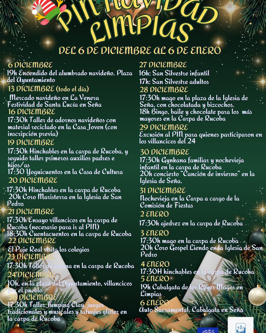 Pin Navidad Limpias 2025