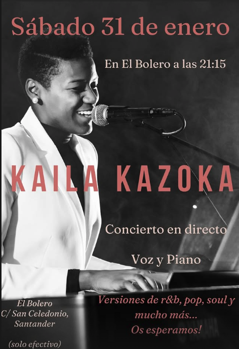 Kaila Kazoka en Bolero – Santander