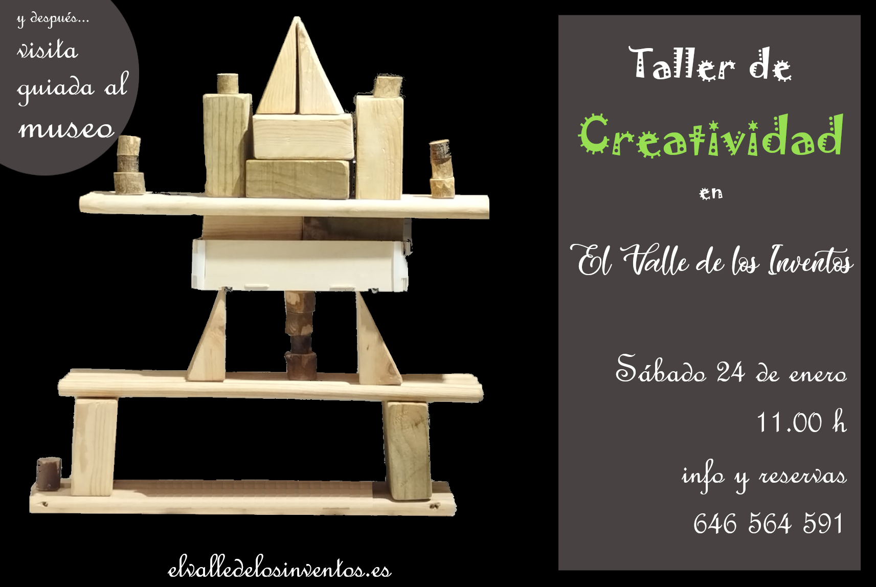 Taller de Creatividad en El Valle de los Inventos