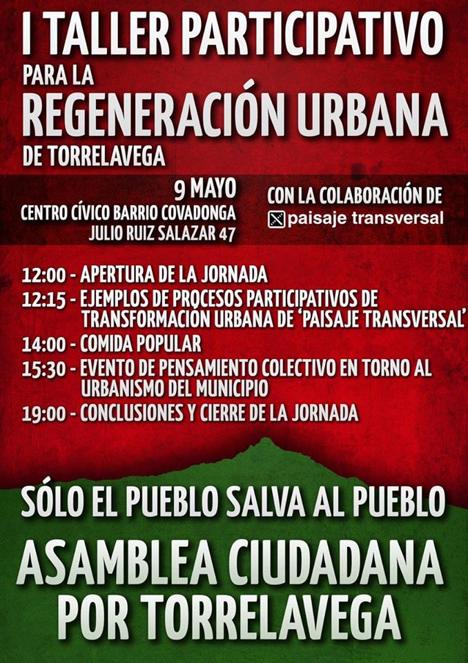 Taller para la regeneración urbana en Torrelavega