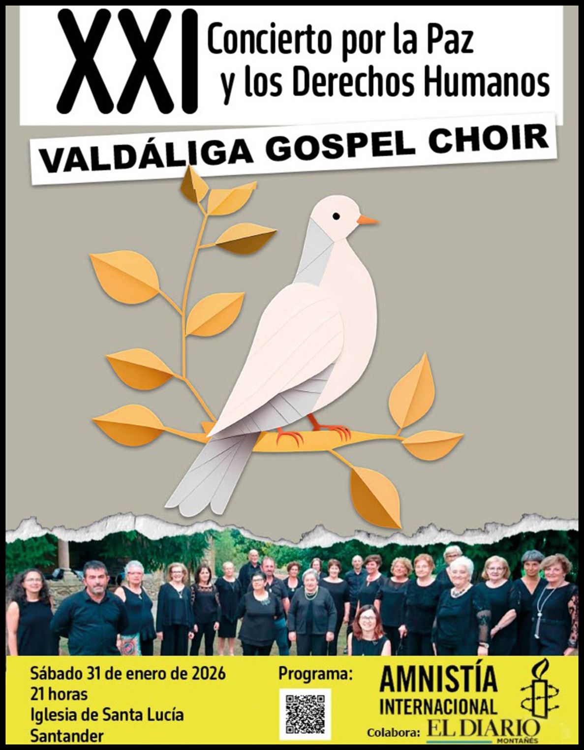 Concierto Paz Valdáliga Góspel – Santander